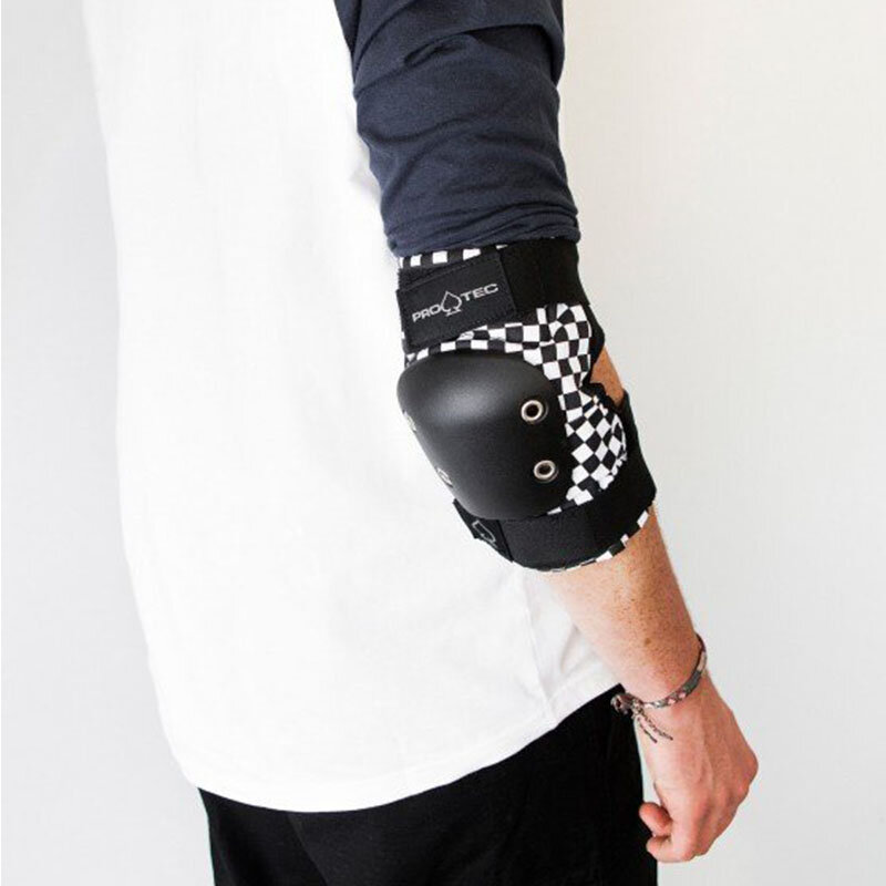 Защита локтей PRO-TEC Street Elbow Pad Black Checker 2021 фото 2