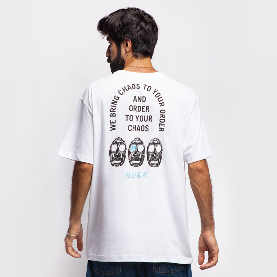 фото Футболка rvca chaos white 2021