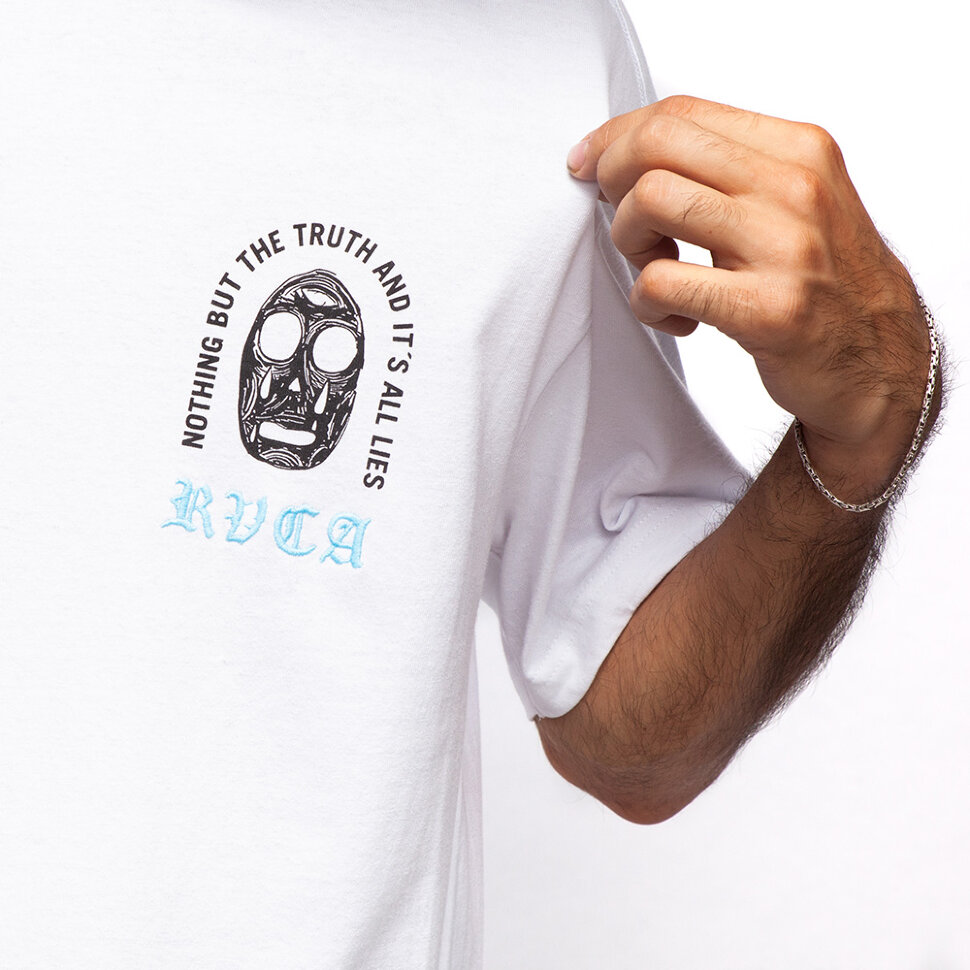 фото Футболка rvca chaos white 2021