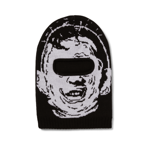 Балаклава HUF Leatherface Balaclava FW25 Black, фото 1