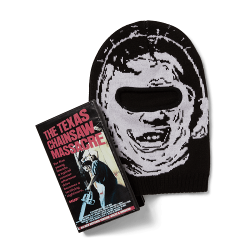 Балаклава HUF Leatherface Balaclava FW25 Black, фото 2