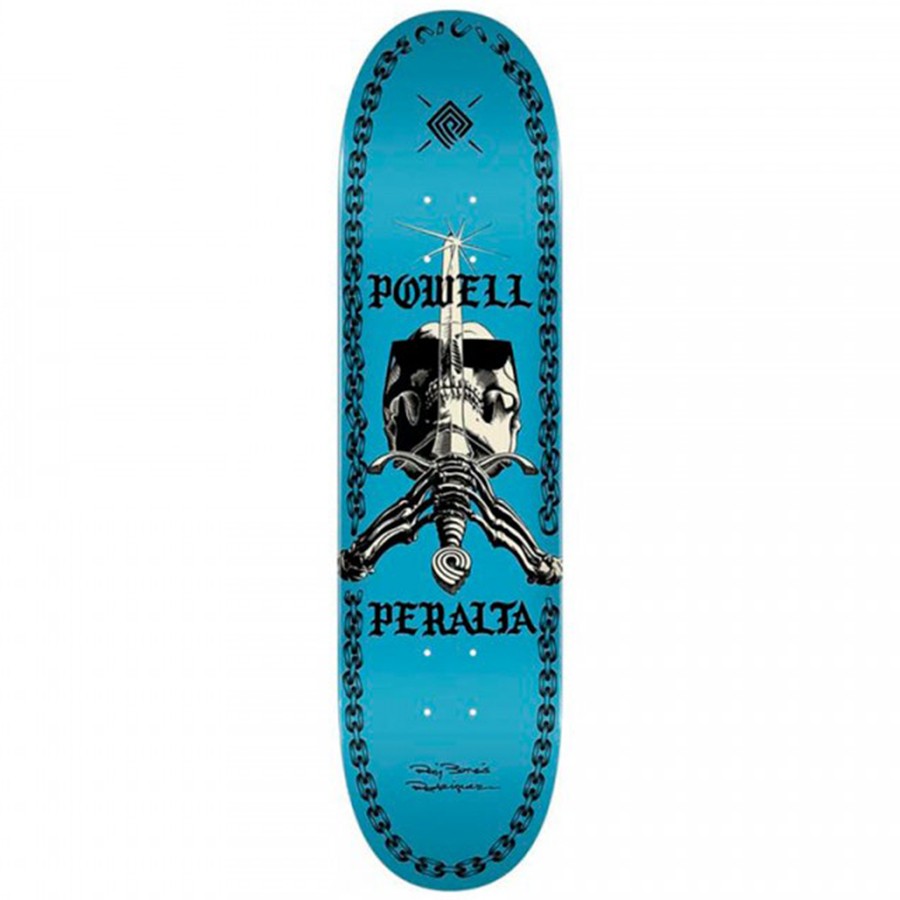 

Дека для скейтборда POWELL PERALTA Dk Sas Chainz 8.5, Голубой