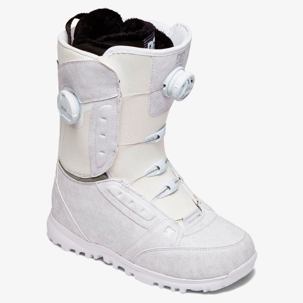 фото Ботинки для сноуборда женские dc shoes lotus j boax white 2022
