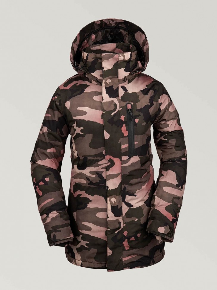 фото Куртка для сноуборда женская volcom eva insulated gore-tex jkt faded army