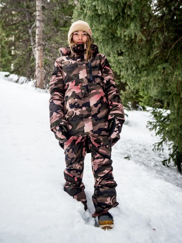 Куртка для сноуборда женская VOLCOM Eva Insulated Gore-Tex Jkt Faded Army, фото 2