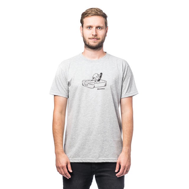 Футболка мужская HORSEFEATHERS Butter T-Shirt Ash, фото 1