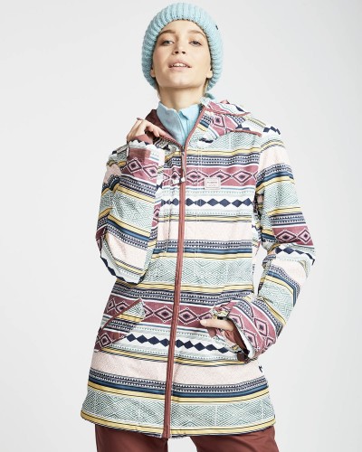 Куртка для сноуборда женская BILLABONG Jara Aztec, фото 5