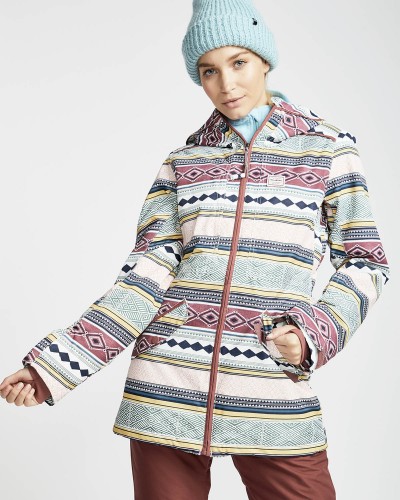 Куртка для сноуборда женская BILLABONG Jara Aztec, фото 6