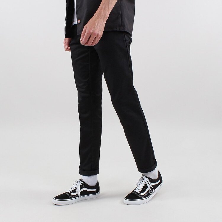 Брюки мужские CARHARTT WIP Sid Pant BLACK (RINSED), фото 2