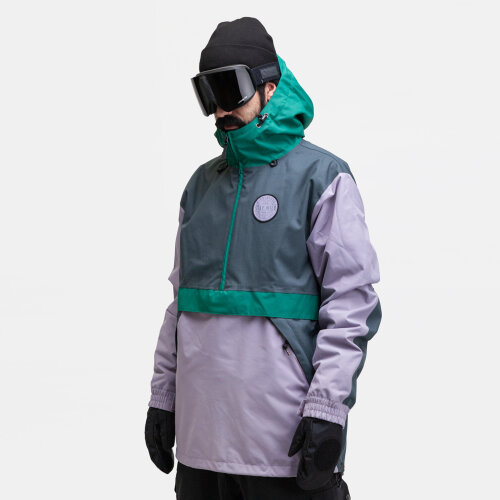Куртка для сноуборда AIRBLASTER Trenchover Spruce Lavender 2021, фото 1