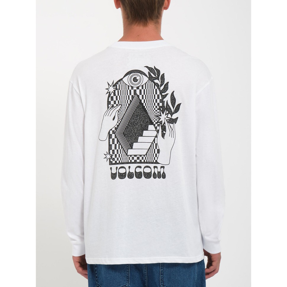 Лонгслив VOLCOM Stairway Lst White фото 2