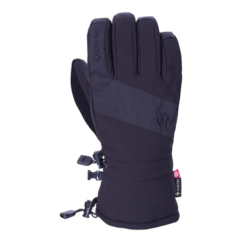 Перчатки горнолыжные 686 Gore-Tex Linear Glove Black, фото 1