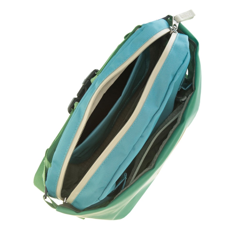 Сумка PACKLIFE Les Routes FW24 Green/Blue фото 4