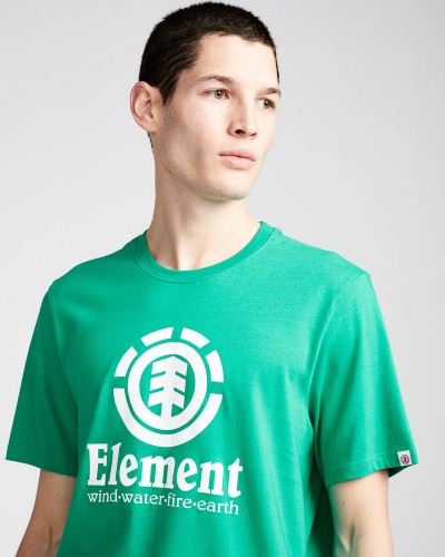 Футболка мужская ELEMENT Vertical Ss Dynasty Green, фото 2