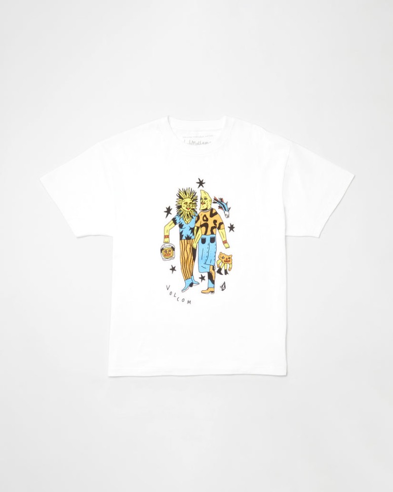 

Футболка VOLCOM Fa Bob Mollema 3 Lse Sst SS25 White