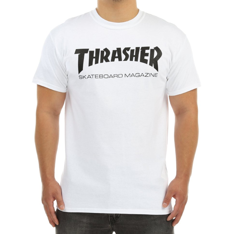 Футболка Thrasher Skate Mag White