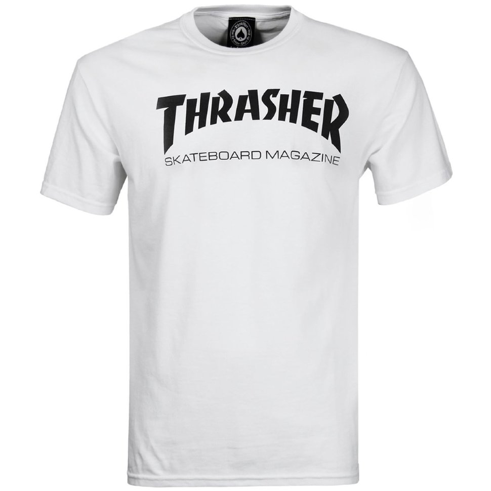 Футболка Thrasher Skate Mag White 010202007042, размер S, цвет белый - фото 2