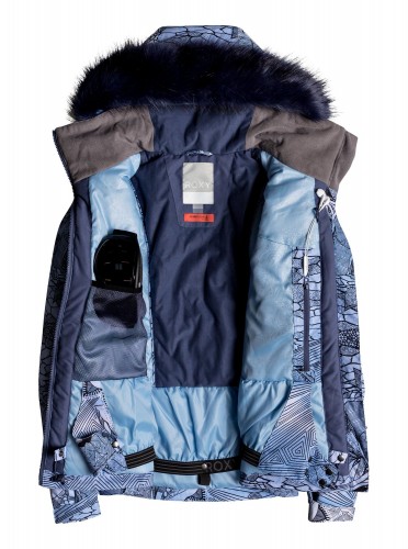 Куртка для сноуборда женская ROXY Jetski Premium J Crown Blue_Freezeland, фото 3