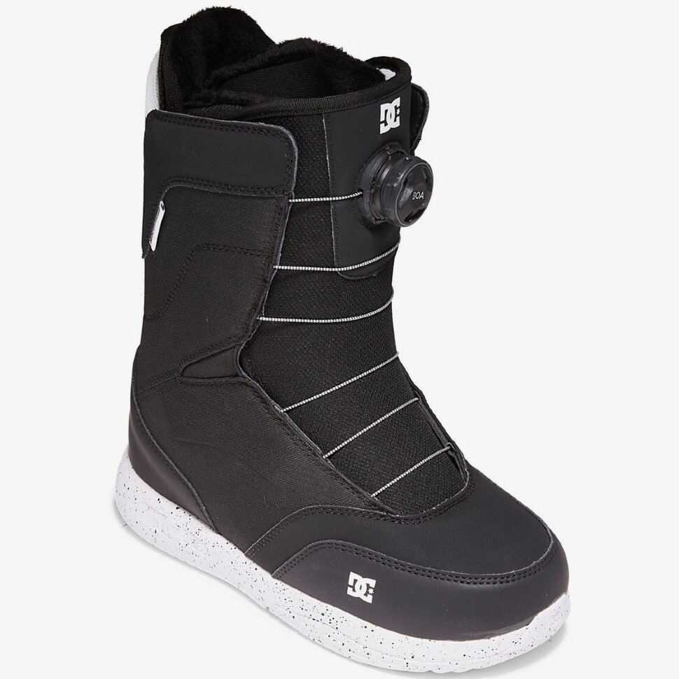 фото Ботинки для сноуборда женские dc shoes search j boax black 2022