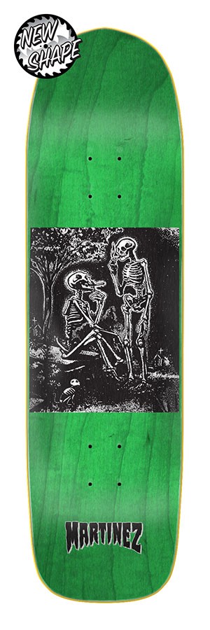 

Дека для скейтборда CREATURE Martinez Calavera 8.99 дюйм 2020, Черный;зелёный