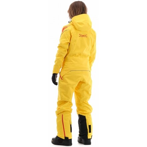Комбинезон для сноуборда женский DRAGONFLY Gravity Premium Woman YELLOW-RED 2021 фото 2