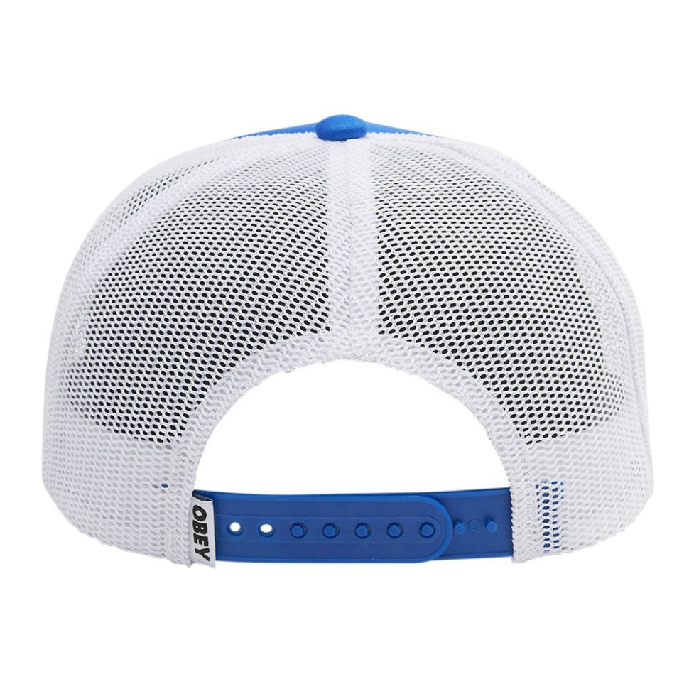 Кепка OBEY Obey Okay Foam Trucker True Blue 2023 фото 2