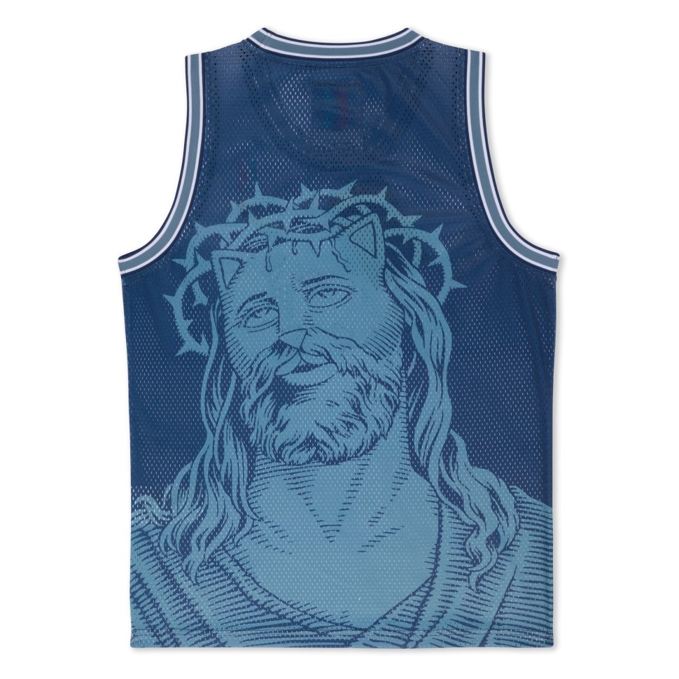Майка RIPNDIP Lord Savior Nerm Basketball Jersey Navy фото 2