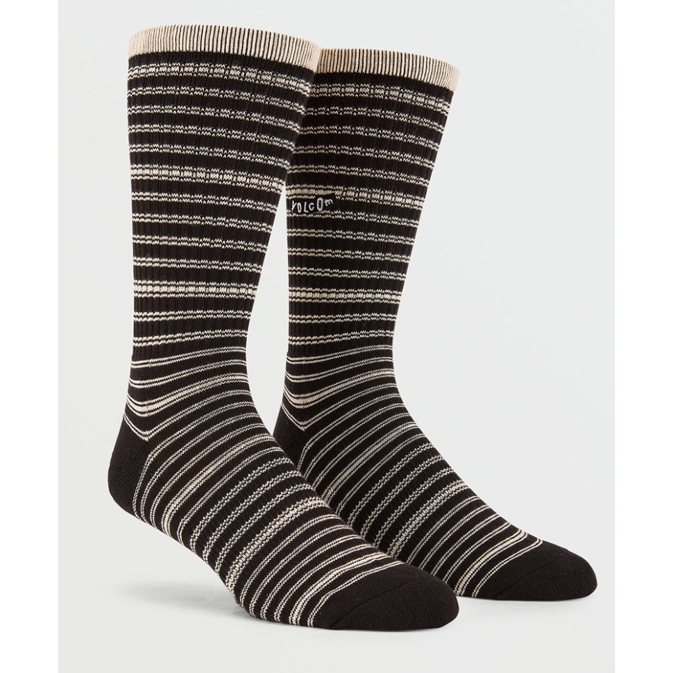 Носки VOLCOM High Stripe Sock Pr Black 196134661672, размер O/S - фото 2