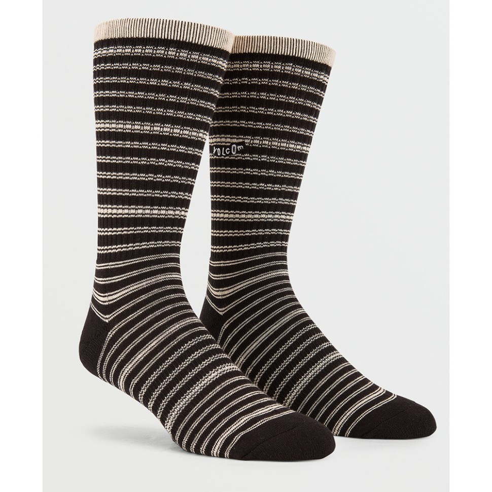 Носки VOLCOM High Stripe Sock Pr Black фото 2