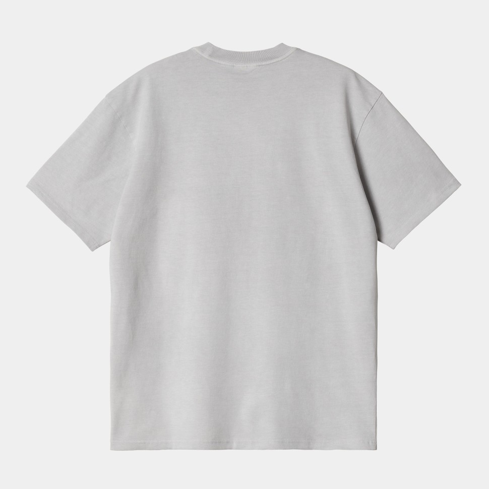 Футболка CARHARTT WIP S/S Duster Script T-Shirt SS24 Basalt (Garment Dyed) фото 2