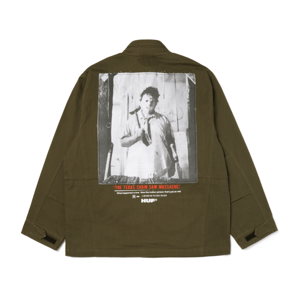Куртка HUF Tcm M64 Military Jacket FW25 Green фото 2