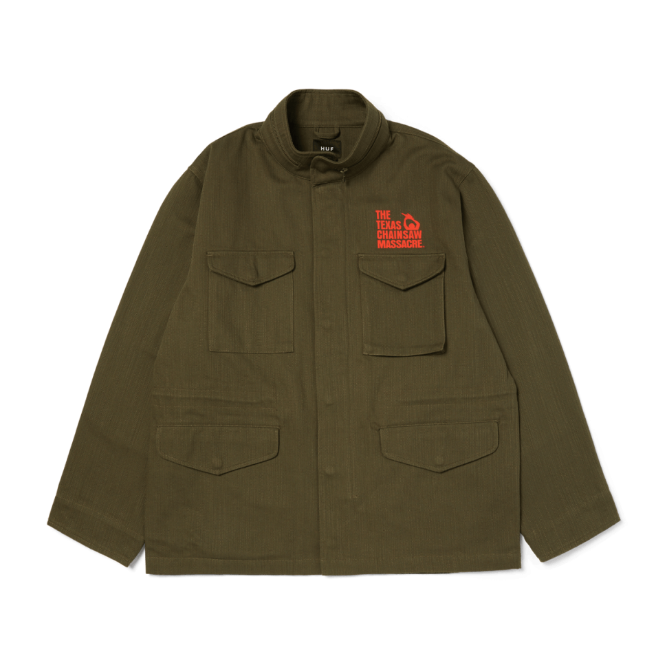 Куртка HUF Tcm M64 Military Jacket FW25 Green