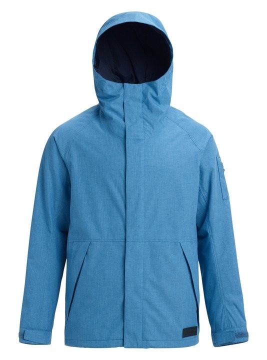 фото Куртка для сноуборда мужская burton men's hilltop jacket vallarta blue