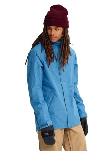 Куртка для сноуборда мужская BURTON Men's Hilltop Jacket Vallarta Blue, фото 3