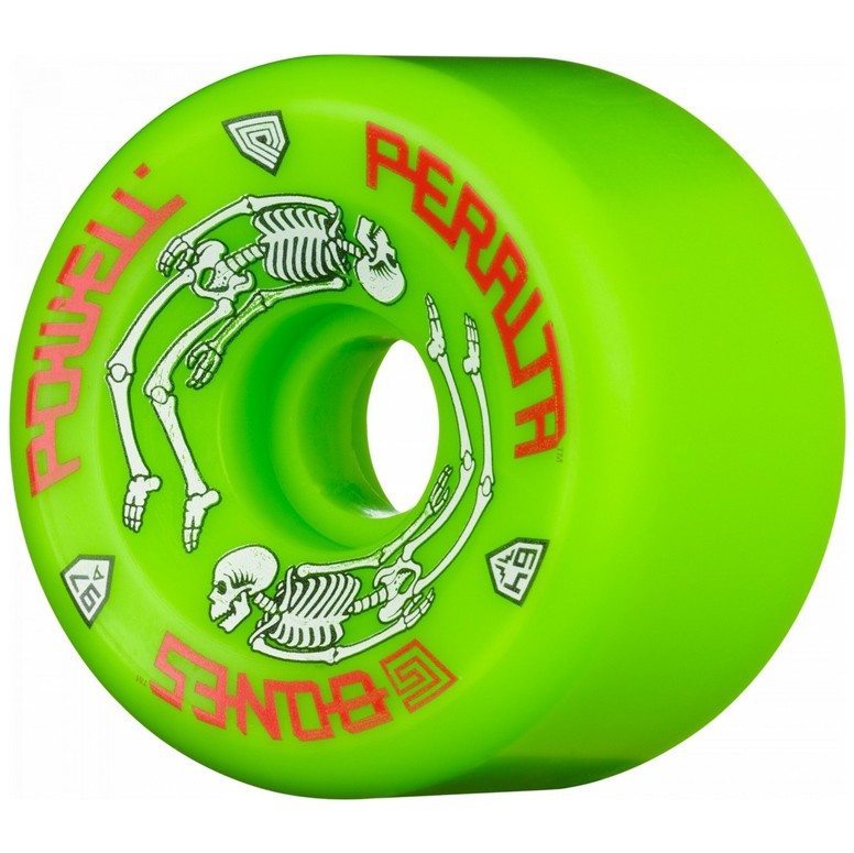 фото Колеса для скейтборда powell peralta g-bone green 64mm 97a 2022