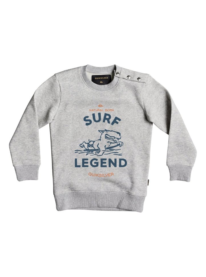

Джемпер для мальчиков QUIKSILVER Edfinhandsby K Light Grey Heather, Серый