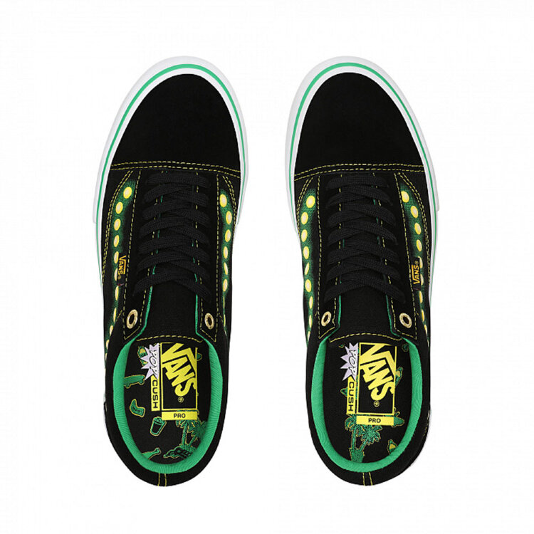 Кеды VANS Mn Old Skool Pro Shake Junt Black/White 2021, фото 2