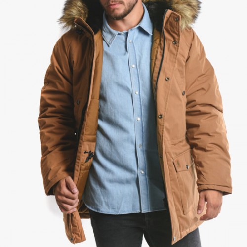 Куртка CARHARTT WIP Trapper Parka Hamilton Brown 2021, фото 1