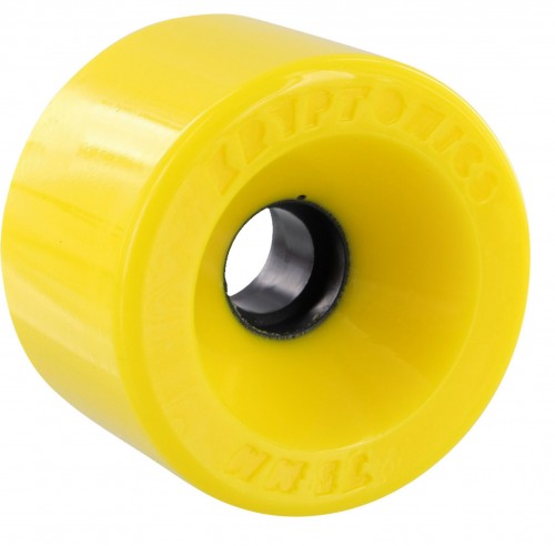 Колеса для лонгборда KRYPTONICS Yellow 55 mm, фото 1
