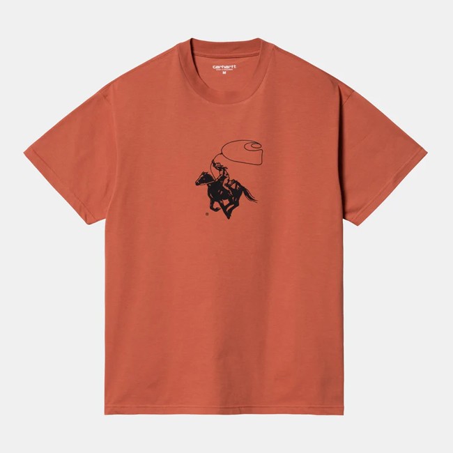  CARHARTT WIP S/S Lasso T-Shirt Phoenix / Black 2023
