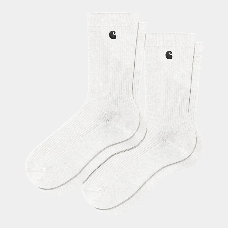Носки CARHARTT WIP Madison Pack Socks White/Black+White/Black, фото 1