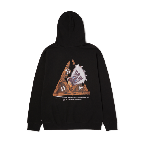 HUF Texas Chainsaw Tt P O Hoodie FW25 Black ridestep