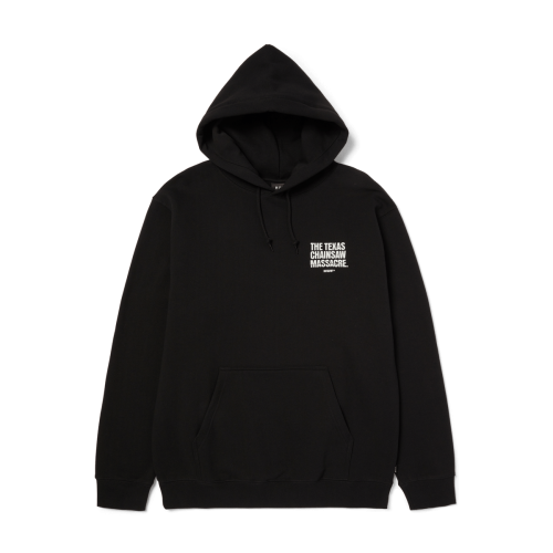 HUF Texas Chainsaw Tt P O Hoodie FW25 Black ridestep