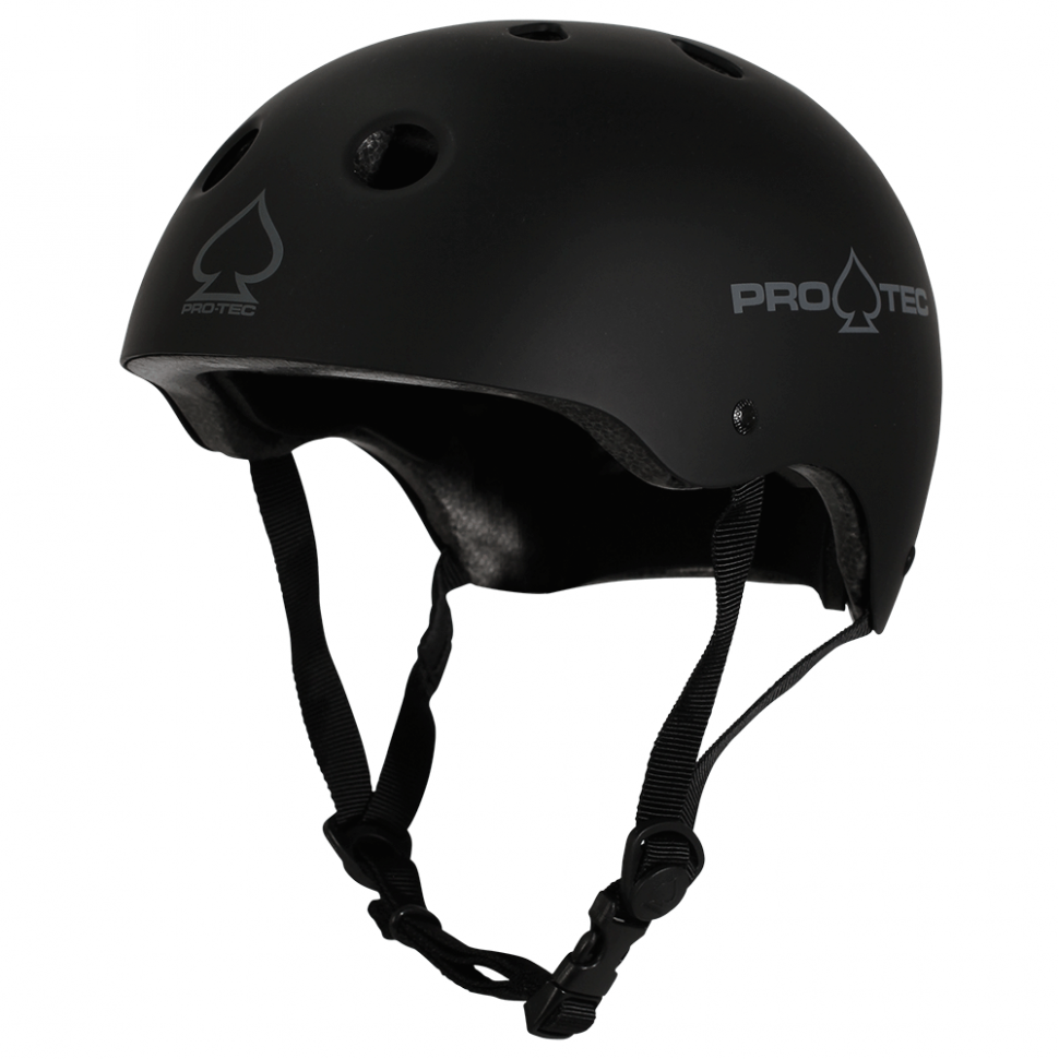 Шлем для скейтборда PRO TEC Classic Skate Matte Black 2022 085955126593, размер XS