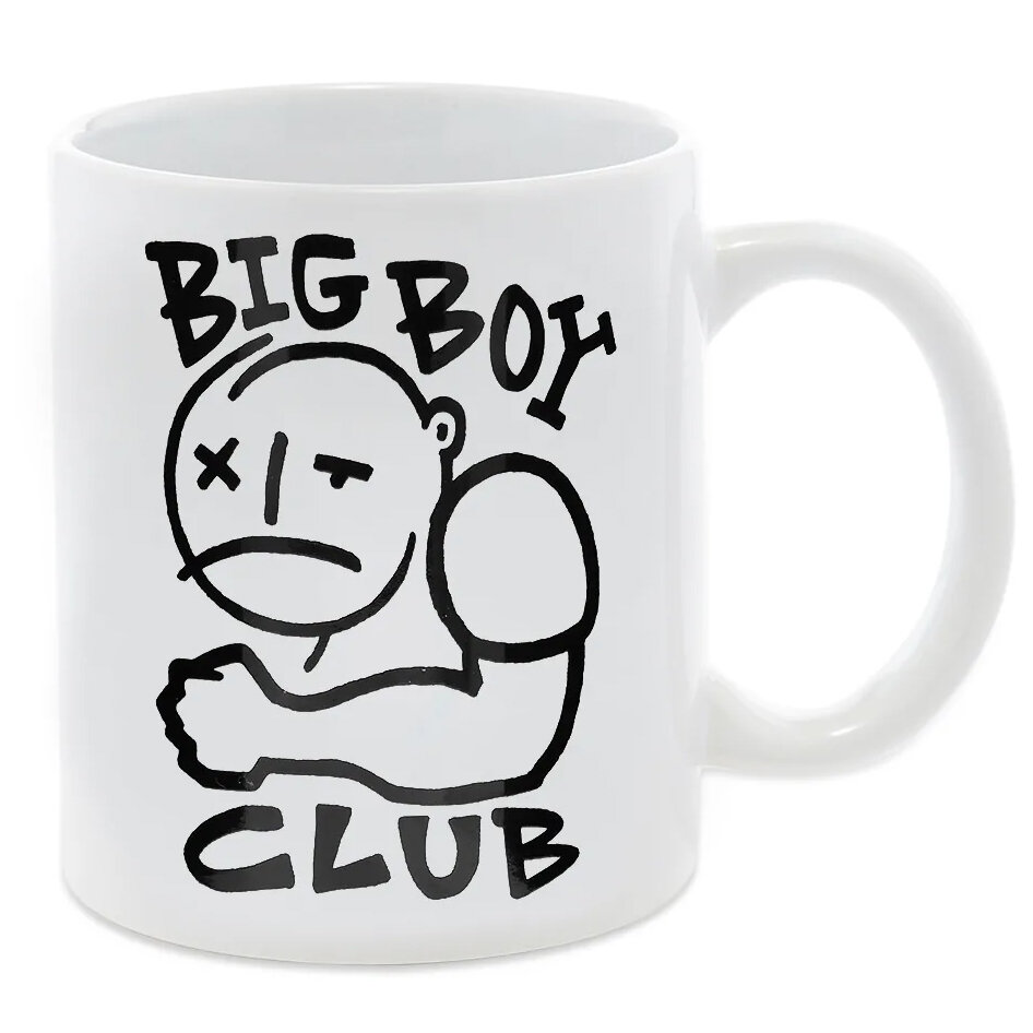 Кружка POLAR SKATE Co. Big Boy Club Mug White / Black 2022 от Ridestep