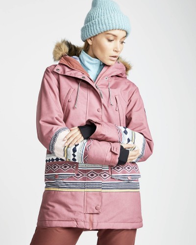 Куртка для сноуборда женская BILLABONG Nora 10K Primaloft Crushd Berry, фото 1