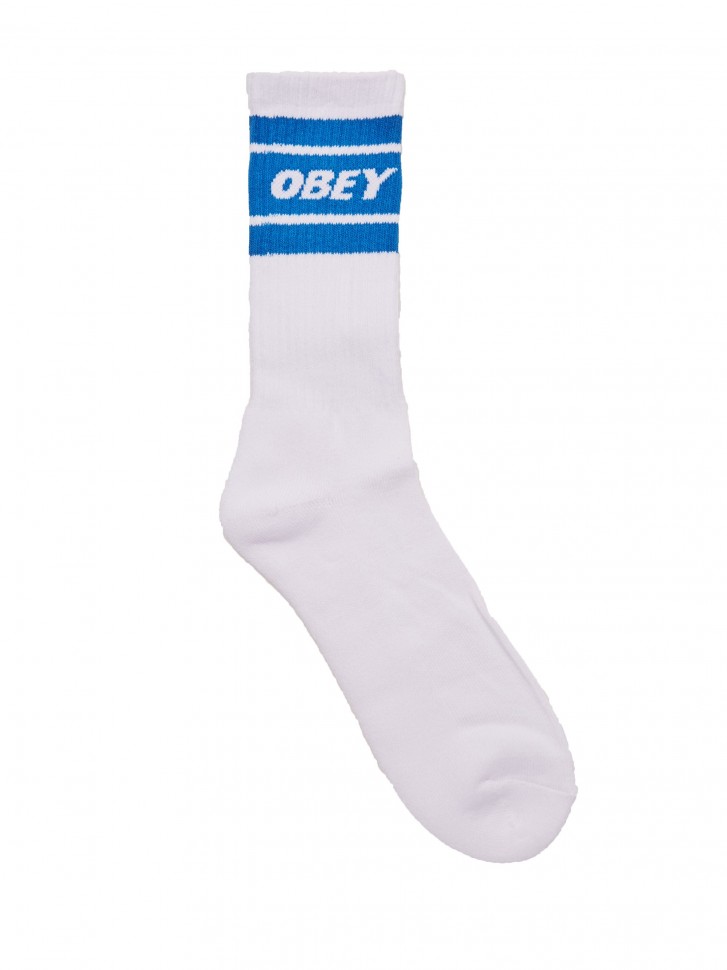 фото Носки obey cooper ii socks white/sky blue
