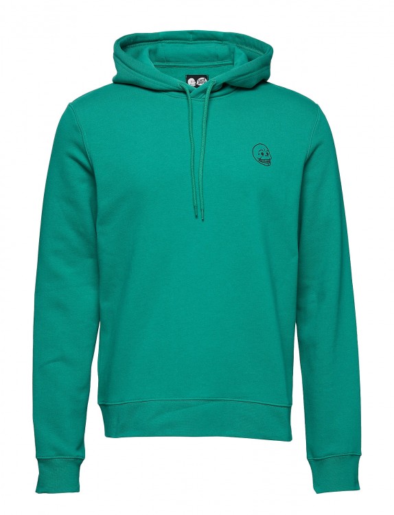 Худи CHEAP MONDAY Worth Hood Tiny Skull Grassgreen, фото 3