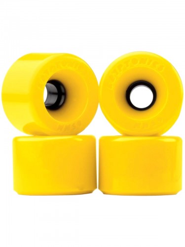 Колеса для лонгборда KRYPTONICS Yellow 60 mm, фото 2