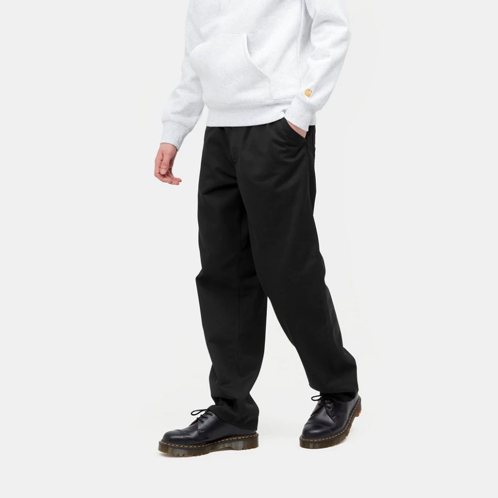 Брюки CARHARTT WIP Simple Pant Black (Rinsed) фото 3